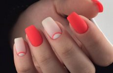 How To Pull Off The Half Moon Nails Trend This Season