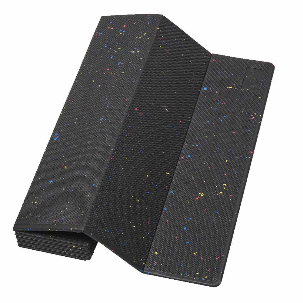 Best Yoga Mats to Buy: Casall foldable speckled rubber yoga mat