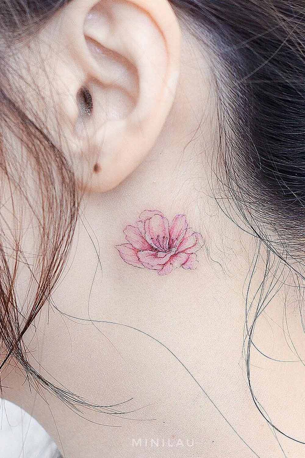 29 Gorgeous Neck Tattoos for Women to Inspire Your Next Ink  ZestVine   2023