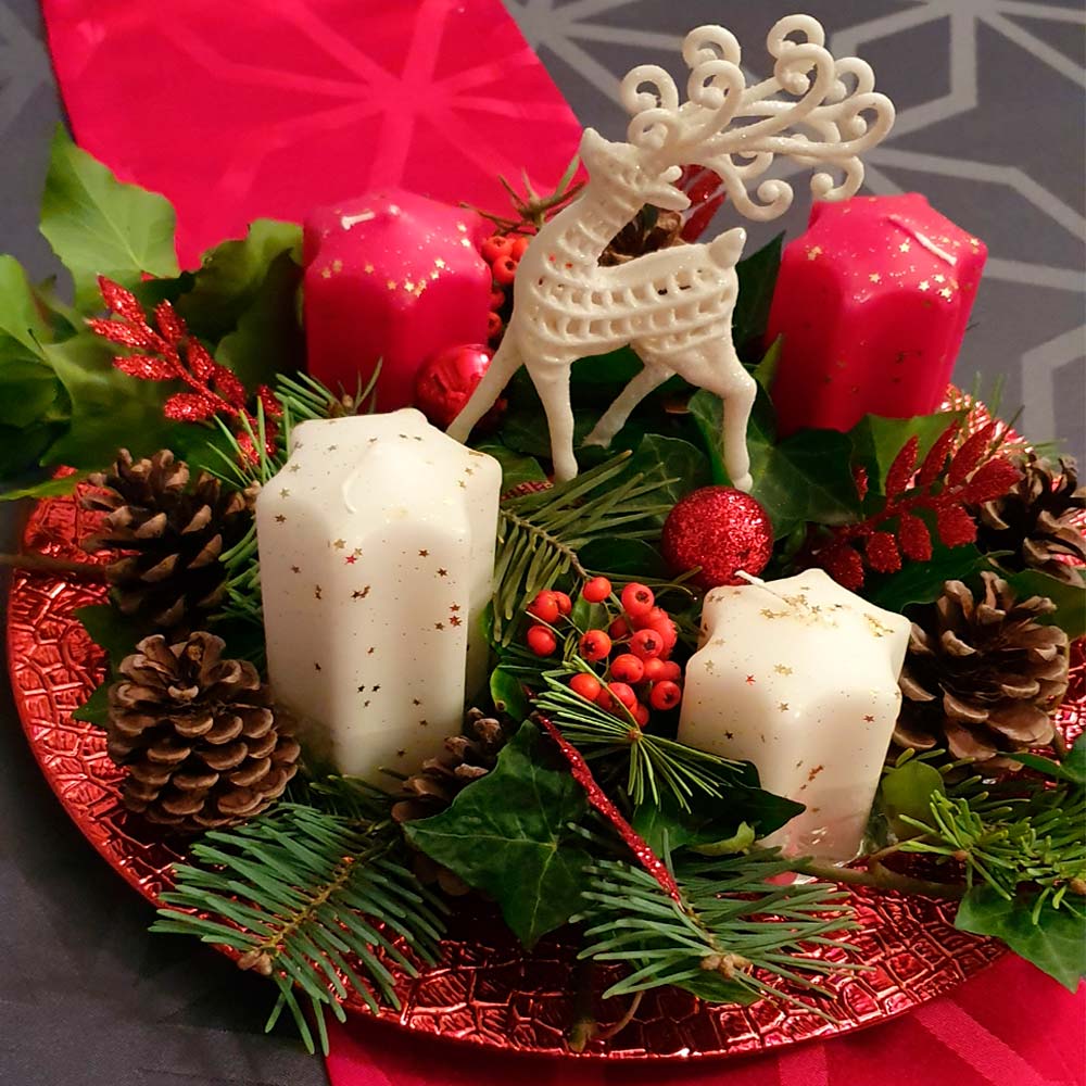 Holiday Centerpiece Ideas With Animals