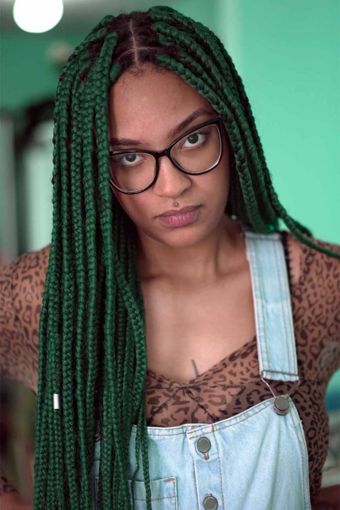 Box Braid Styling Ideas For Most Exquisite Tastes