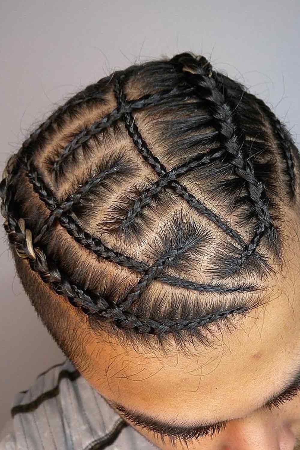 Small Cornrows Hairstyle