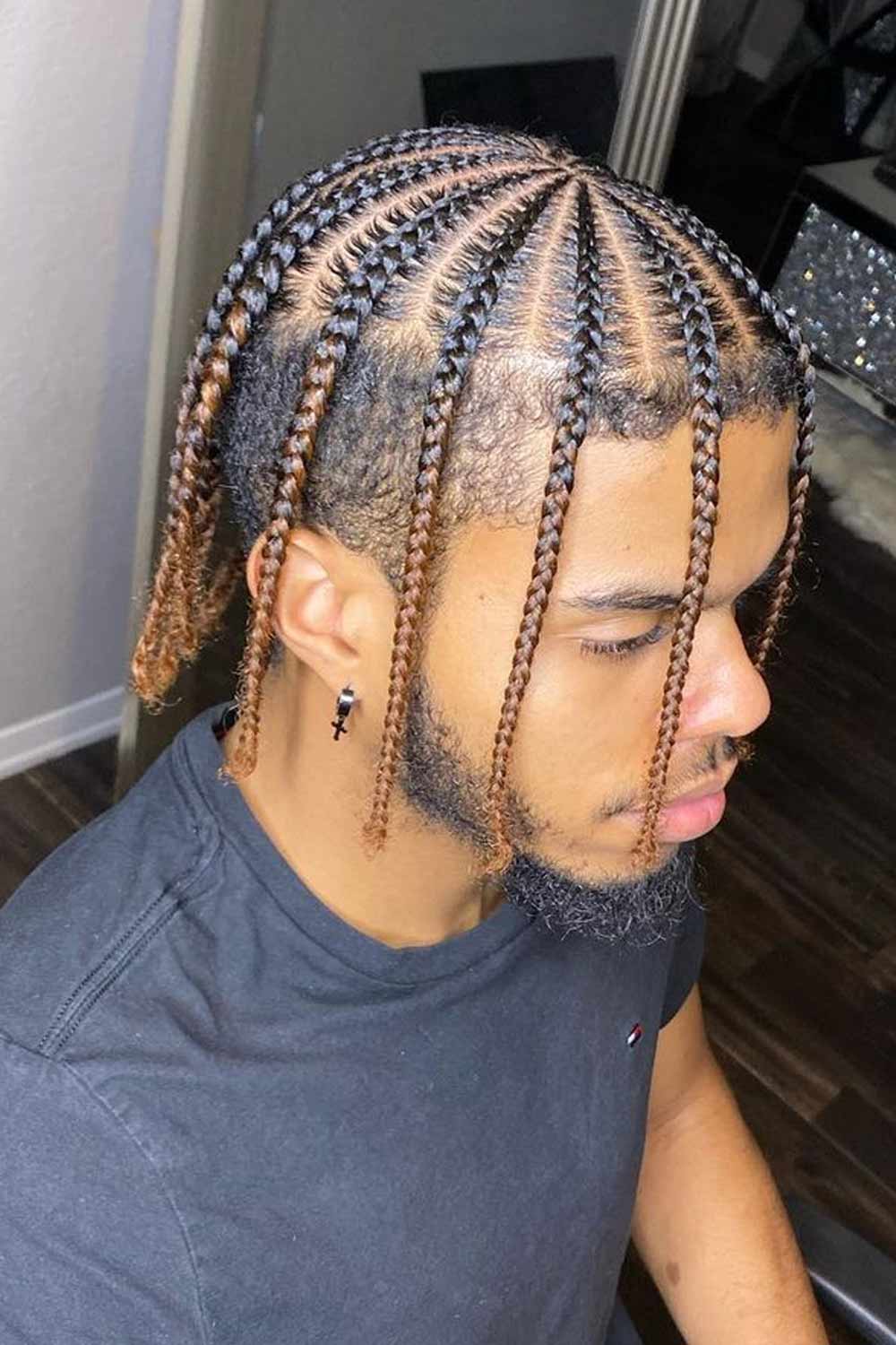 High Top Braid Fade