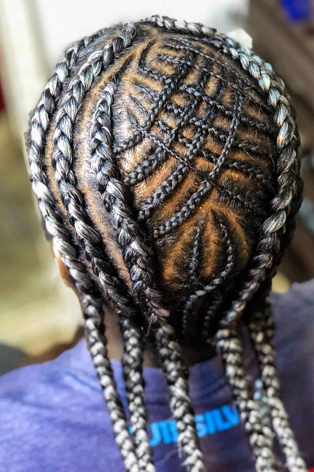 Two-Toned Cornrows