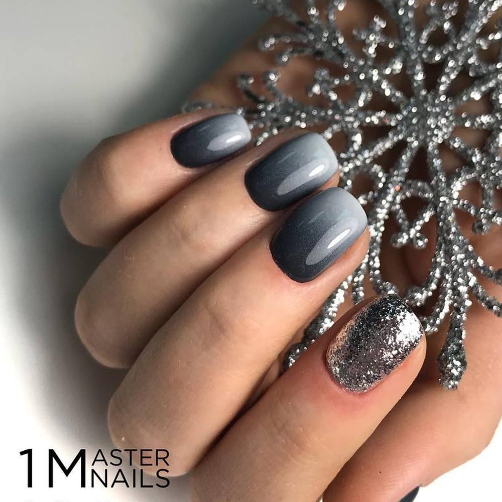 Black & Grey Mani by Dana_NailJunkie