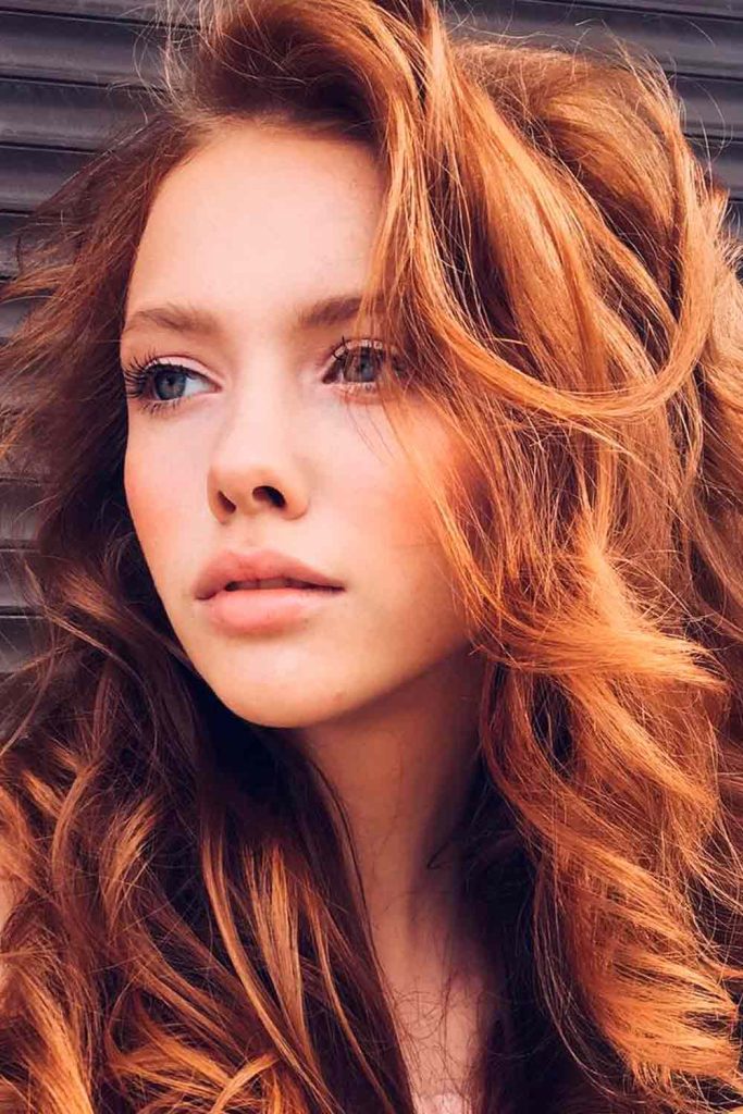 Natural Makeup For Girls With Reddish Hair