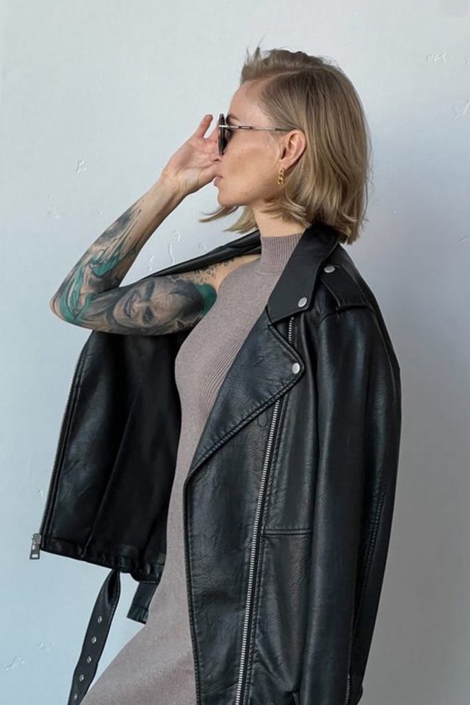 Longer Leather Jacket Trend