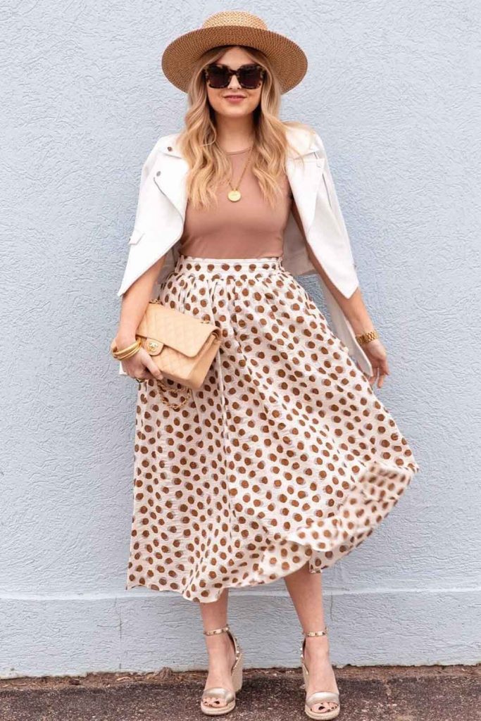 Long Skirt with Blazer Outfits