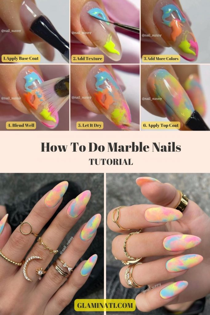 How to Do Marble Nails?