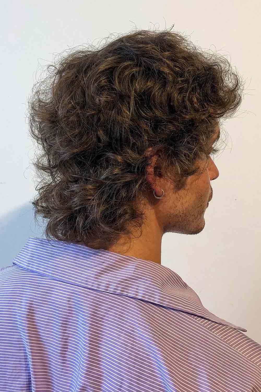 Shaggy Mullet Hairstyle for Men