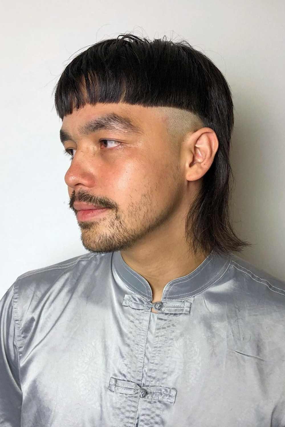 Bowl Haircut with Mullet
