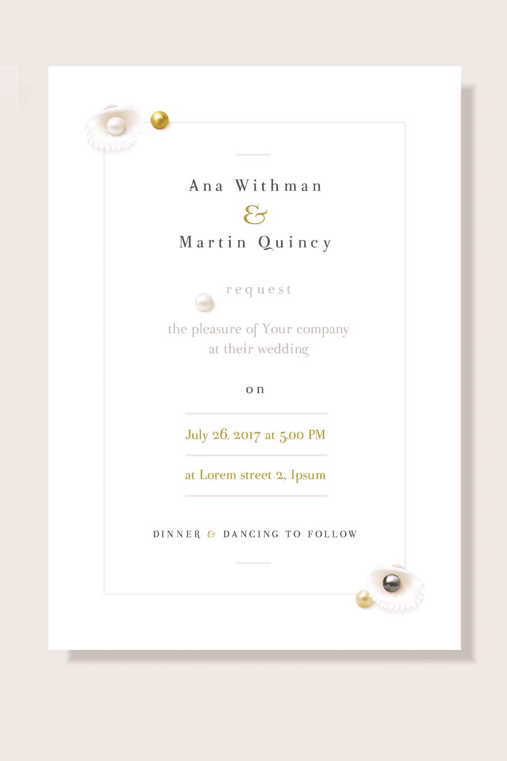 Invitation Idea for Wedding Day