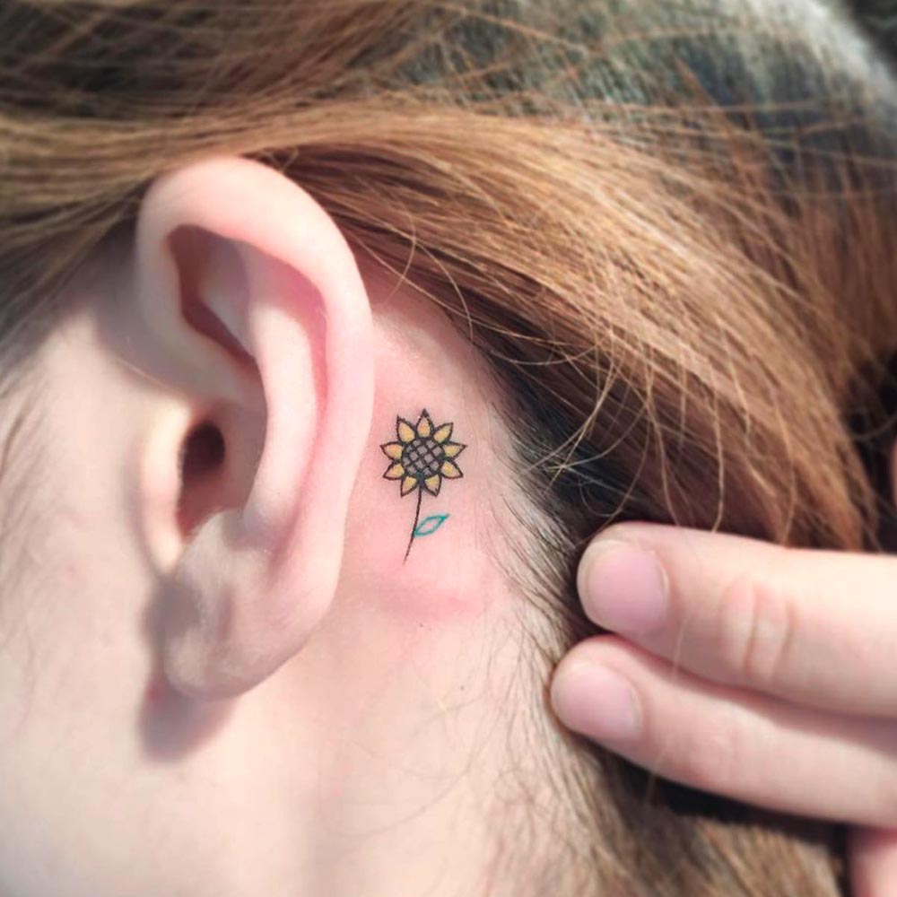 Tips On How to Care For Tattoos Behind The Ear