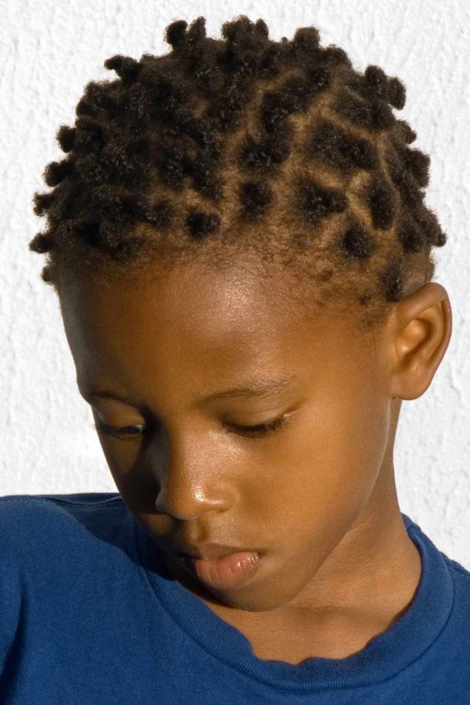 hairstyles for black boys with long hair