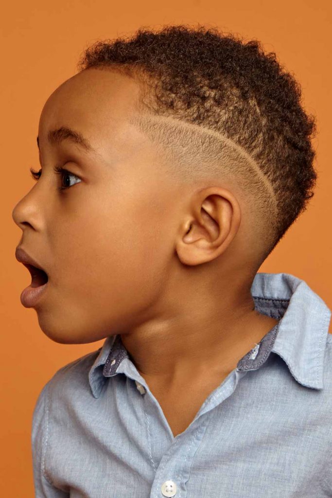 mohawk haircut for black kids