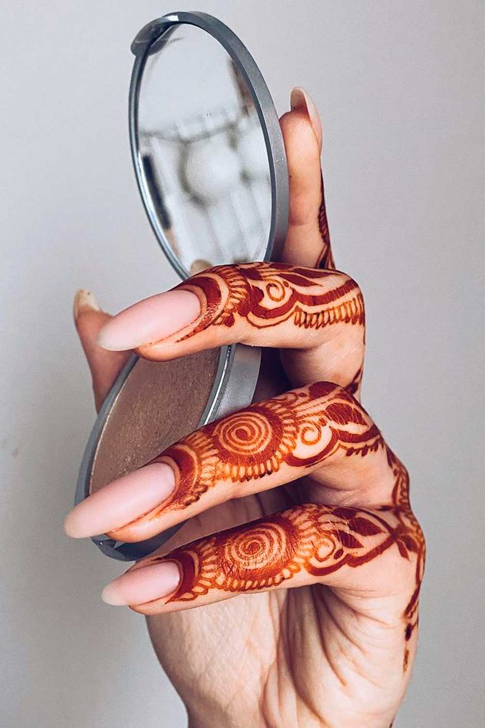 Henna Tattooed Fingers