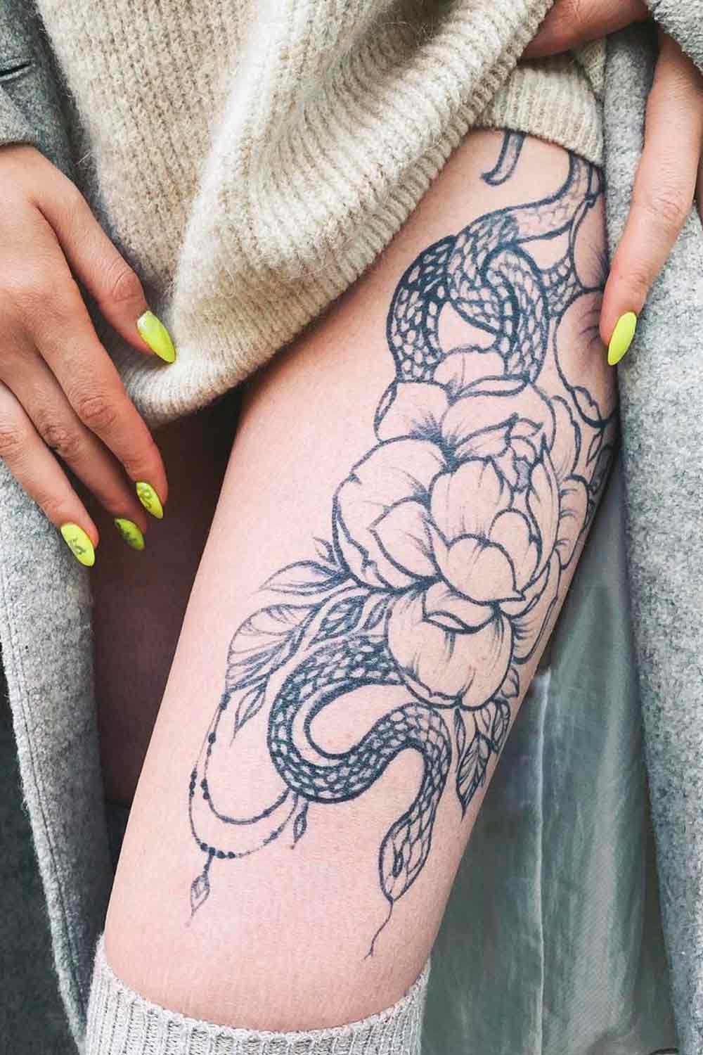 Legs Henna Tattoo Designs