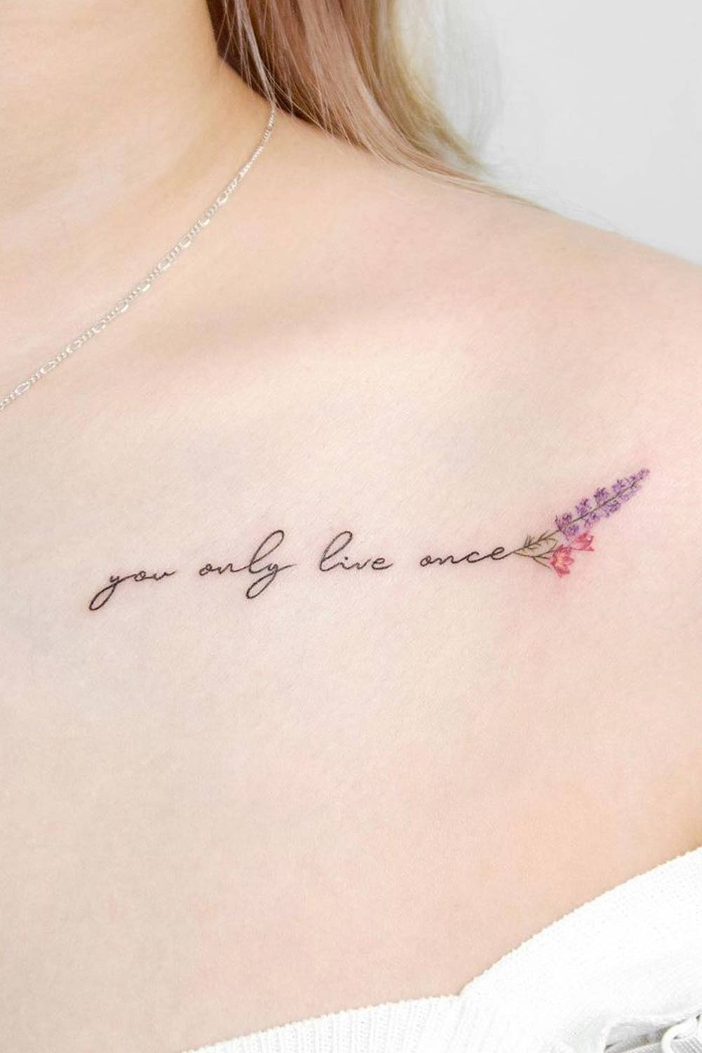 Lettering Minimalist Tattoo