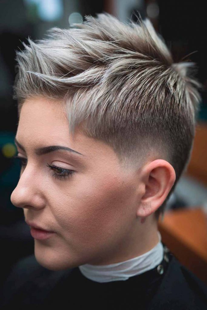 Short Tapered Hairstyles For Women
