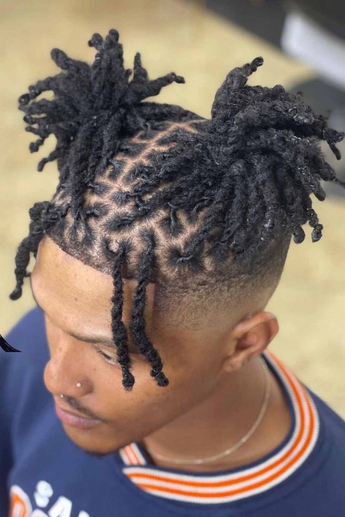 Different ways to rock 2 strand twist styles as a male