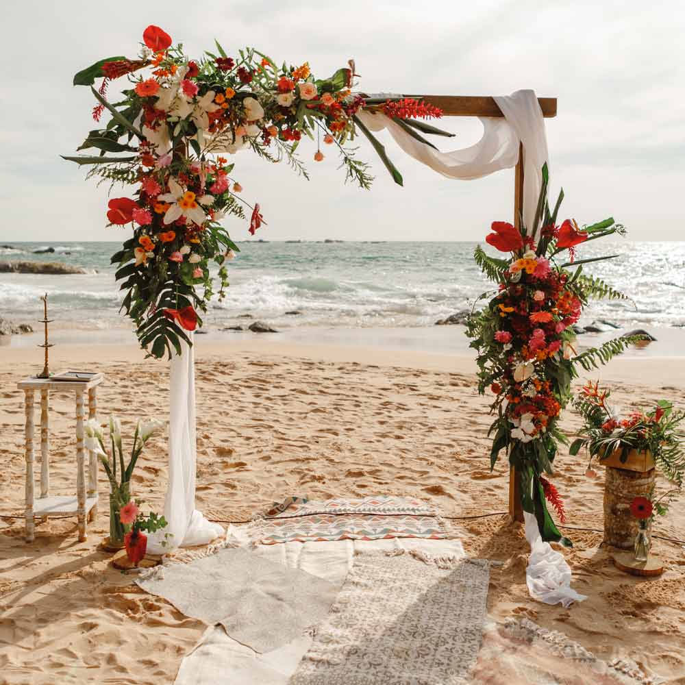Beach Wedding Arch Decoration
