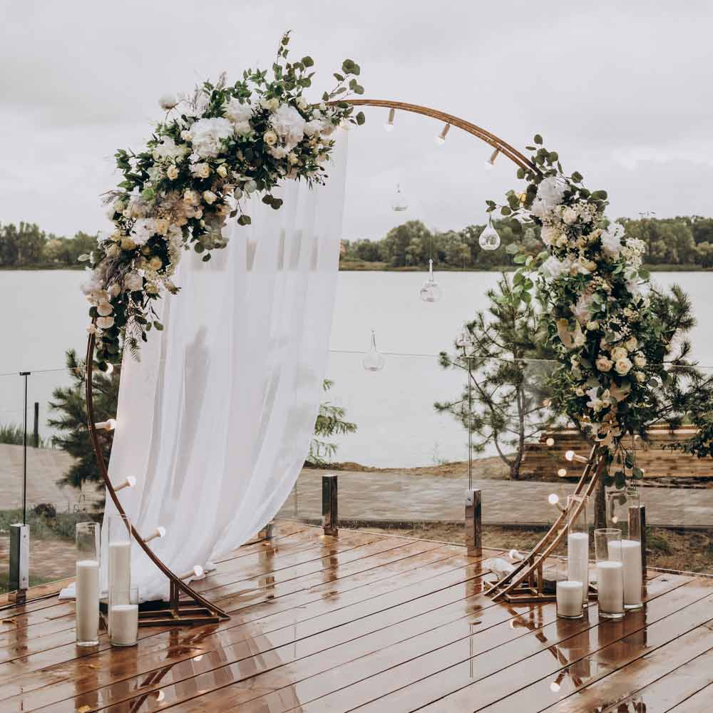 Round Wedding Arch Design