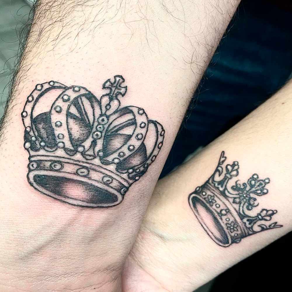 O que significa tatuagens de casal?