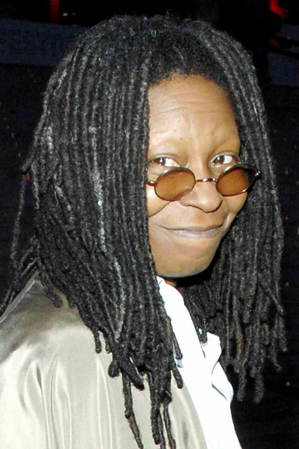 Whoopie Goldberg with Dreadlocks Hairstyle