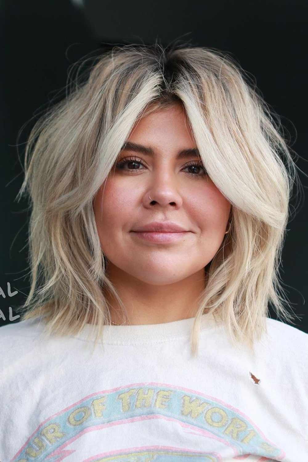 50 Fresh Looks with Short Hairstyles for Round Faces in 2023