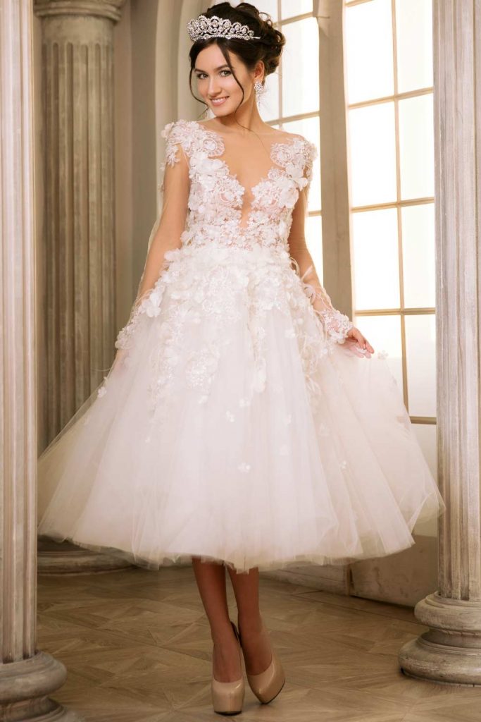 Where to Find and Purchase Perfect Tea Length Wedding Dresses