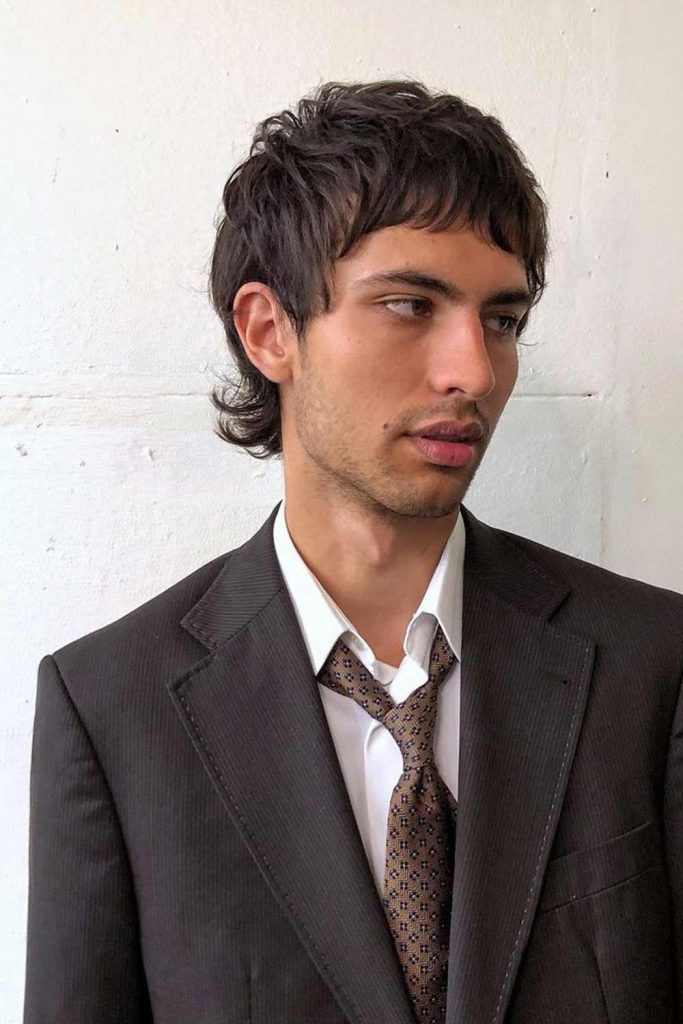 Straight Hair Short Wolfcut