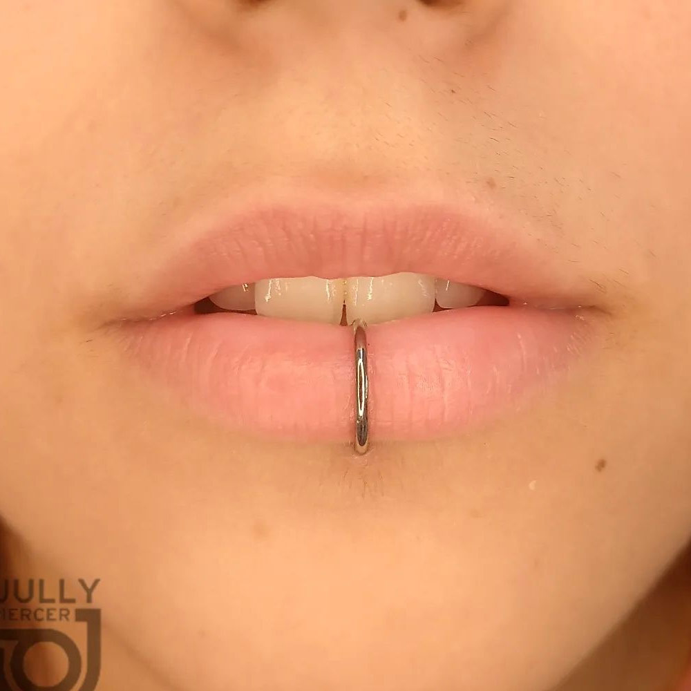 Bottom on sale lip pierced