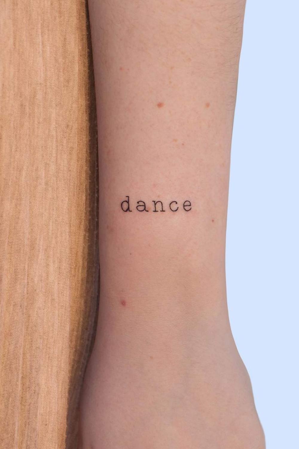 Discover 77+ dance word tattoo best - vova.edu.vn