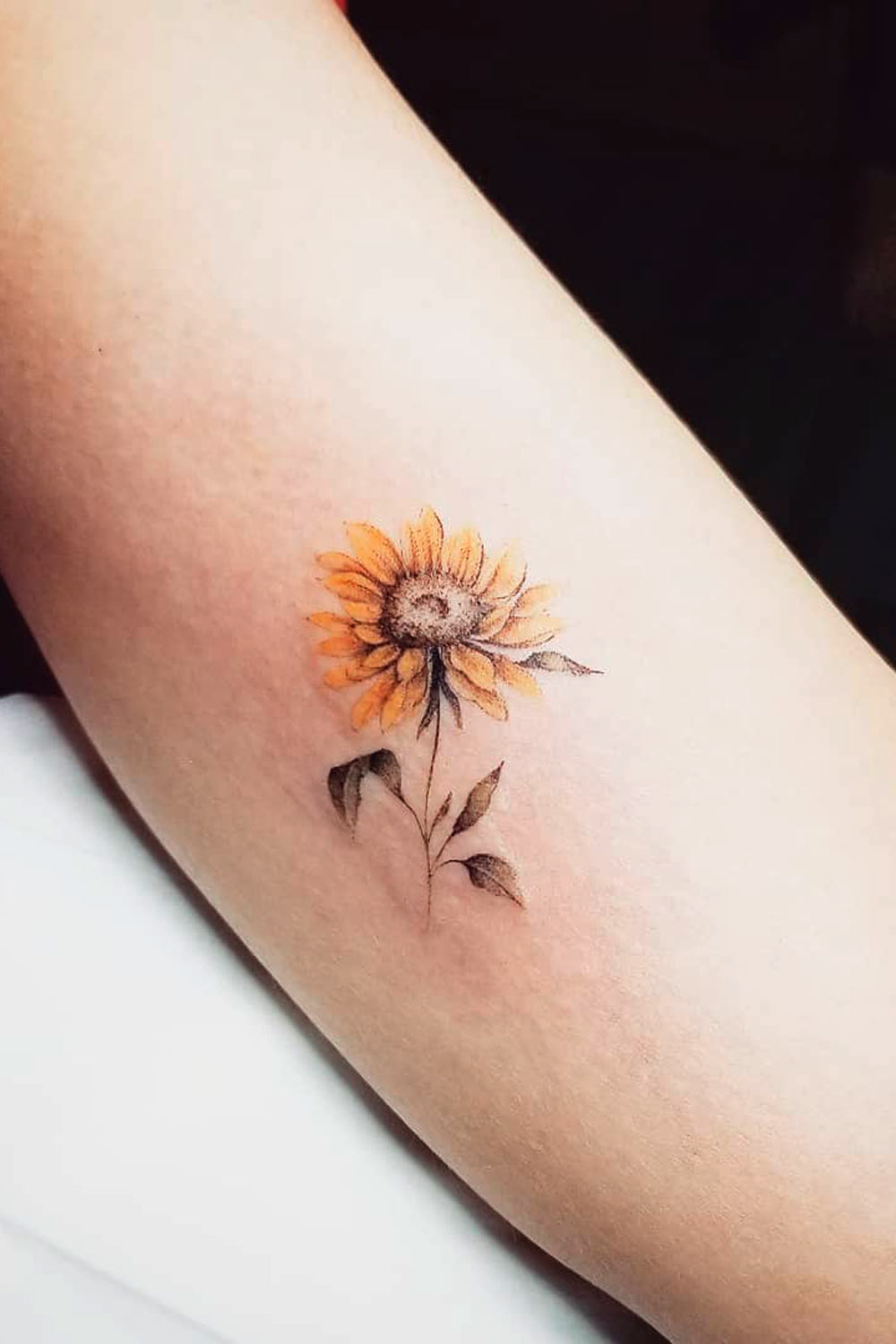 Sunflower Tattoo Maintenance