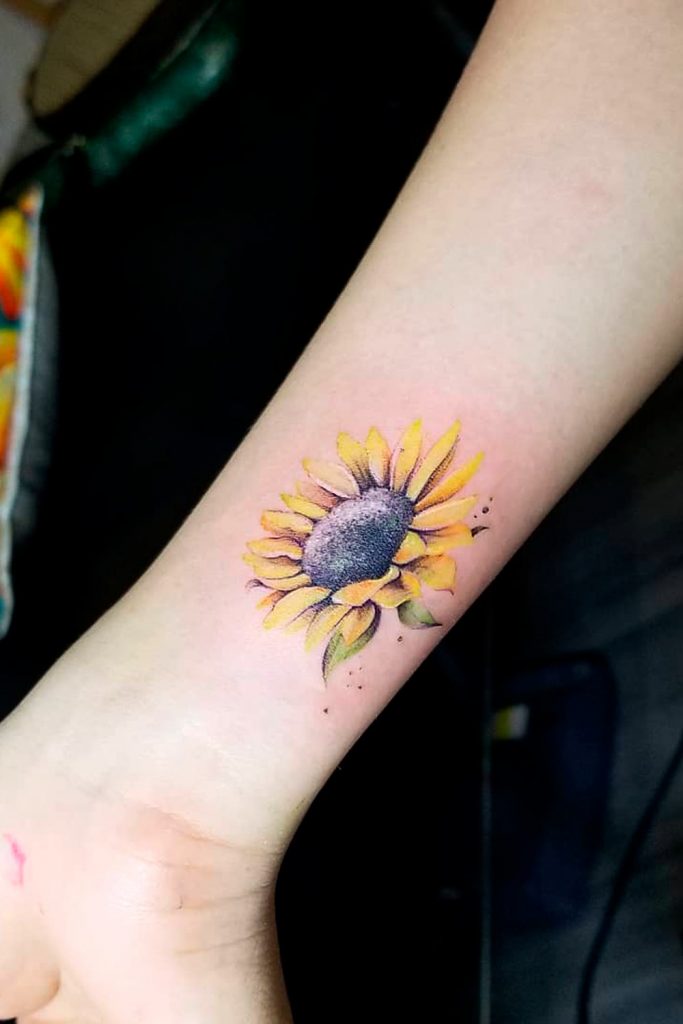 Sunflower Tattoo Ideas To Express Your Sunny Nature - Glaminati