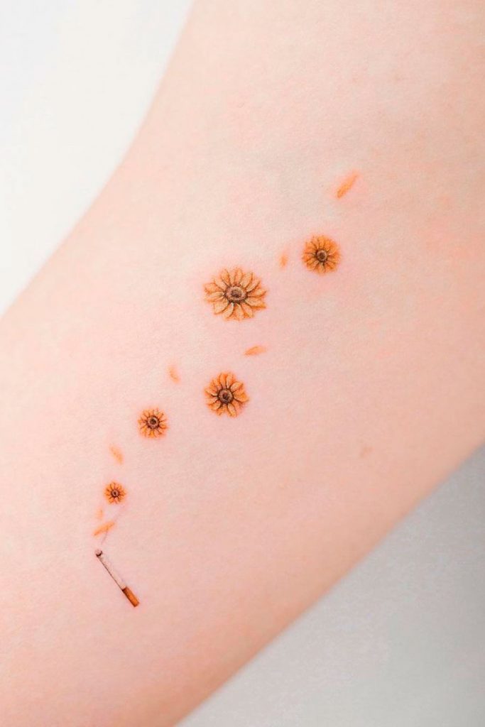 An EasytoFollow Guide To Sunflower Tattoo Meanings and Styles