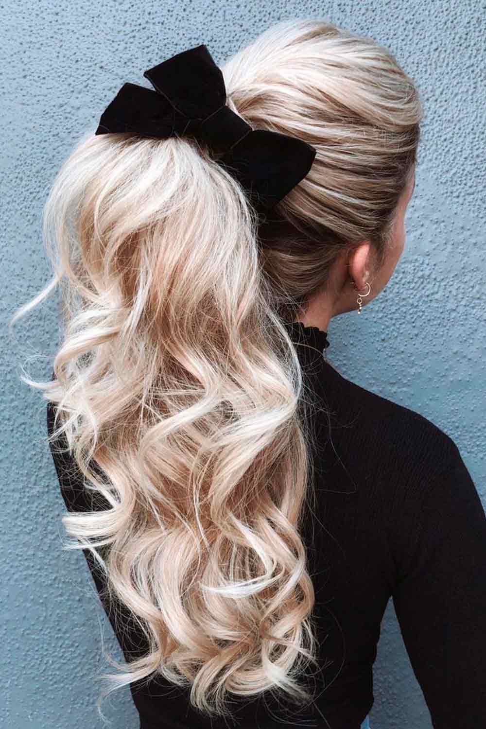 Ponytails Ideas For Long Hair