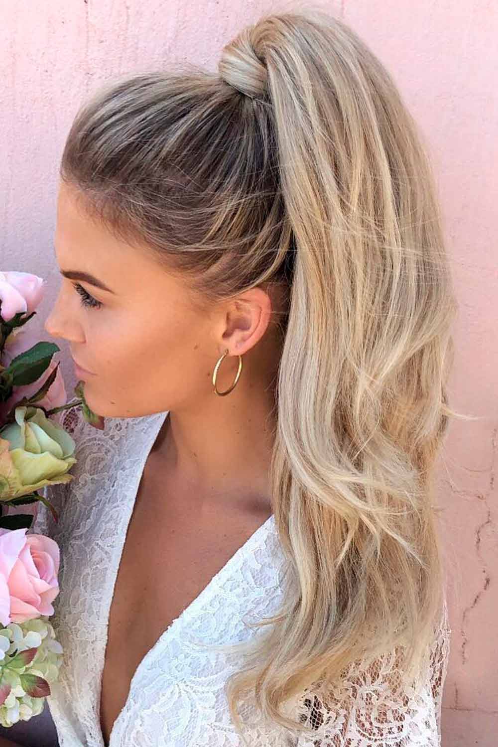 Ponytails Ideas For Long Hair