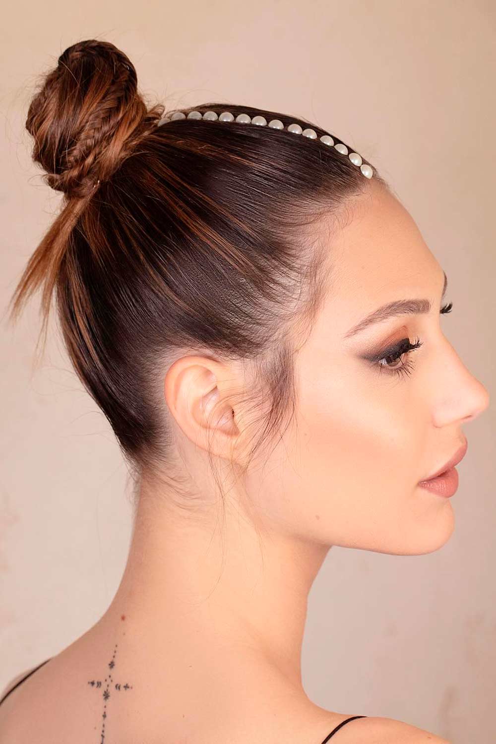 Elegant Ballerina Buns For Straight Hair