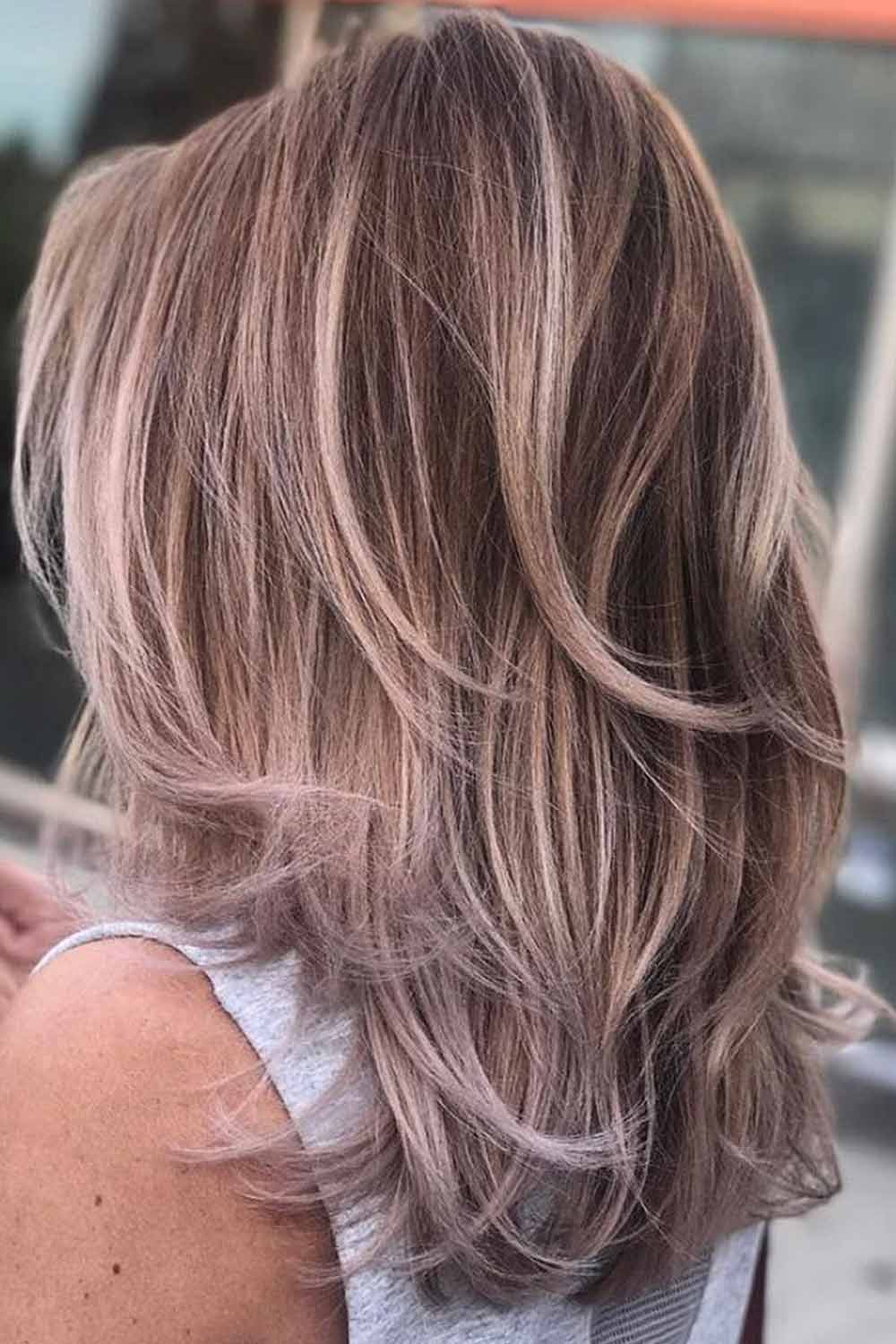 Dark Hair with Blonde Highlights