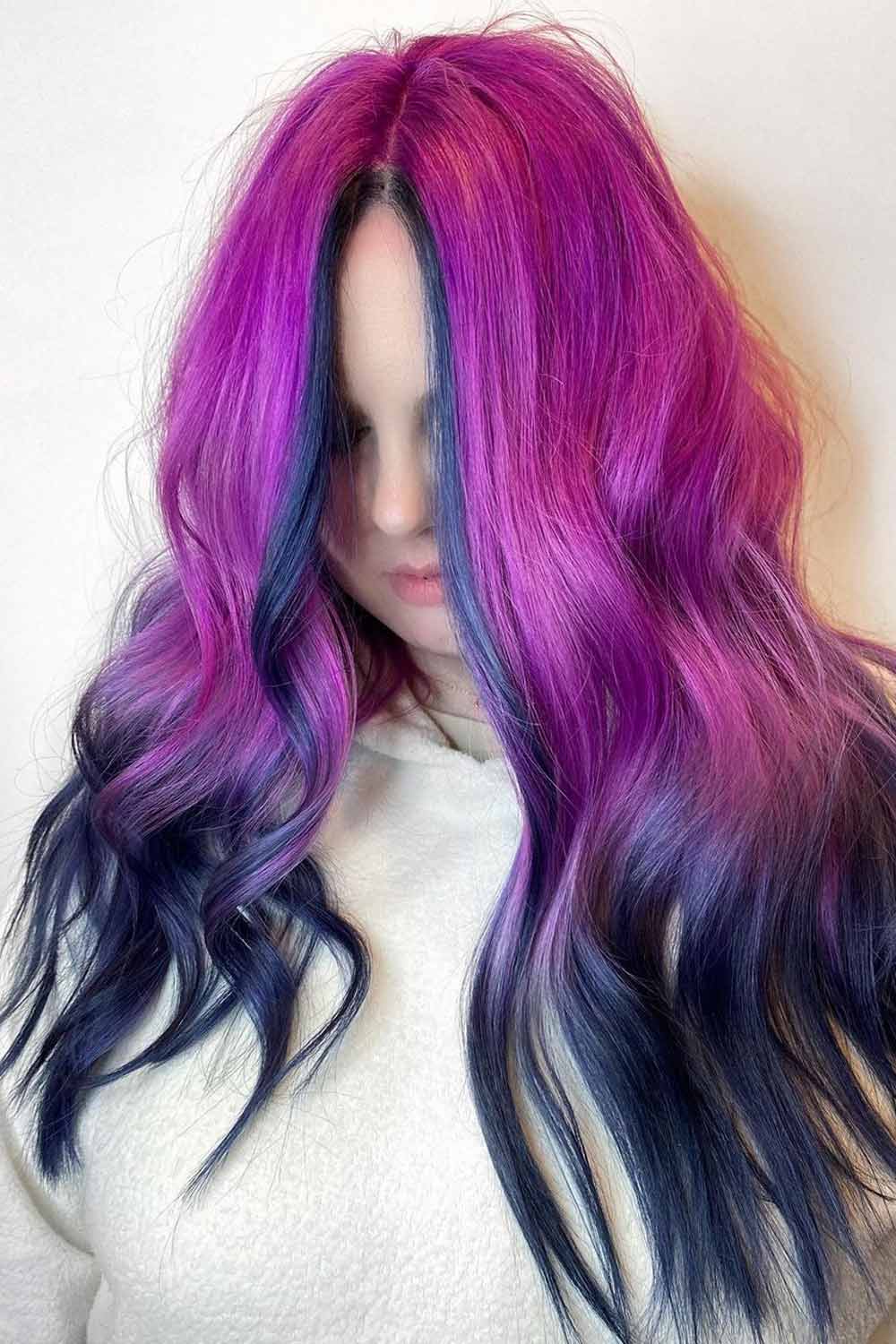 Maintenance and Care Tips of Purple Ombre Hair