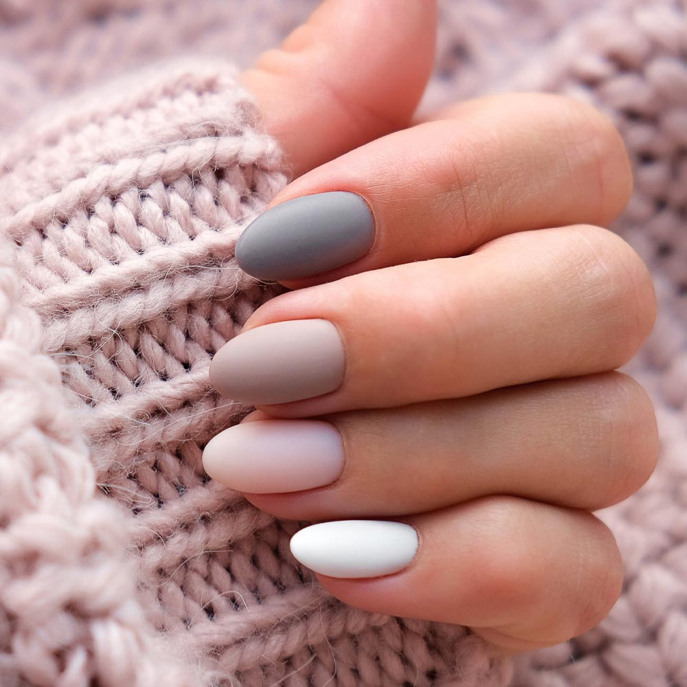 Nude Matte Nails