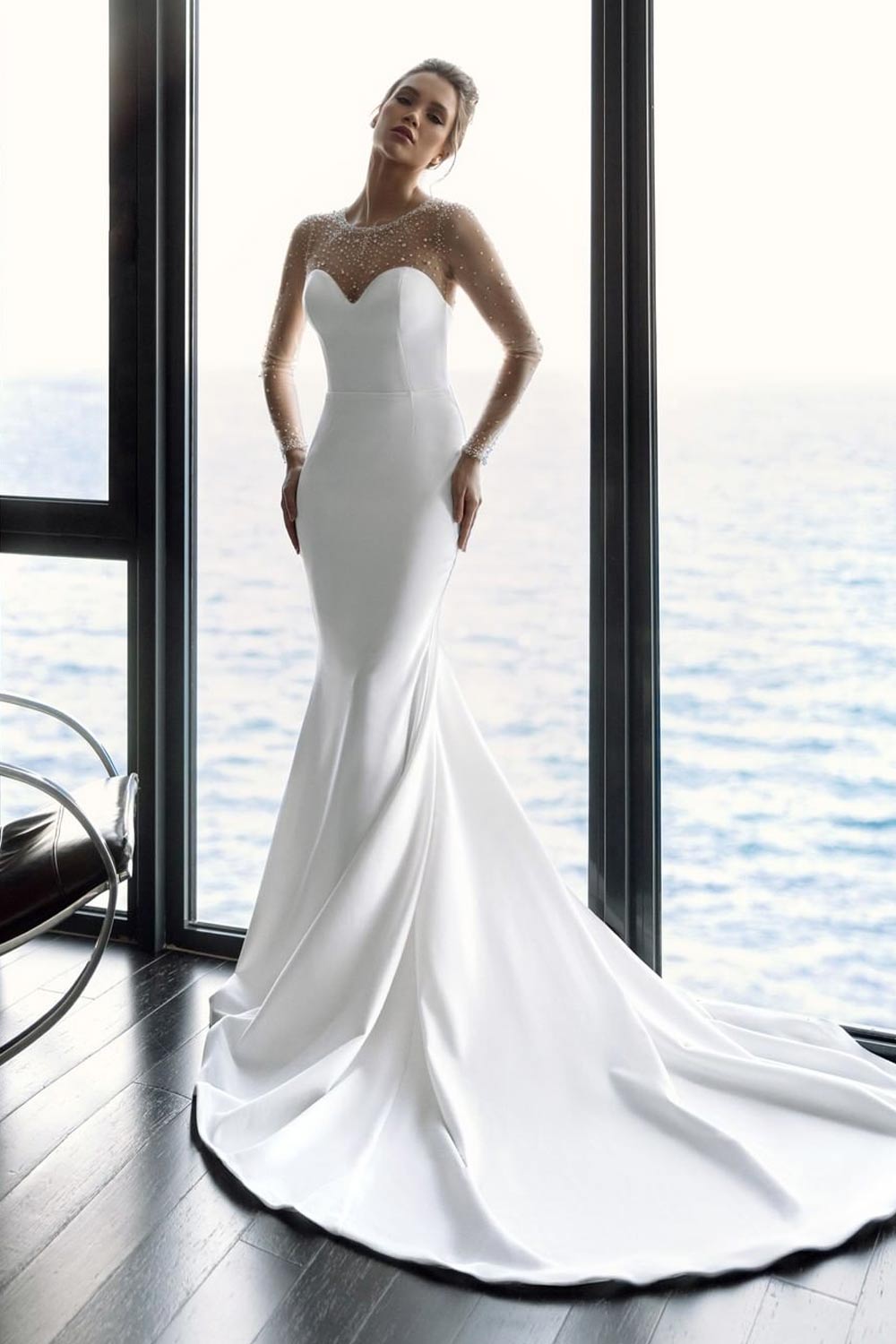 Elegant Mermaid Dress Design