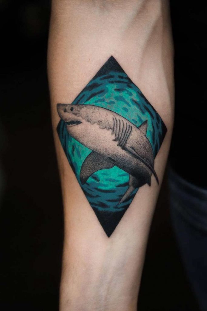 Shark Tattoo Design for Men