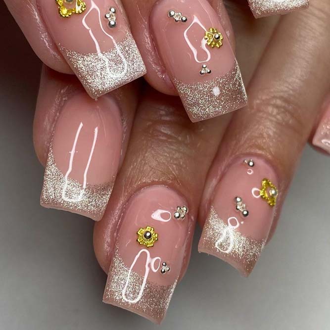 nyanails | Birthday nail art, Birthday nails, Birthday nail designs