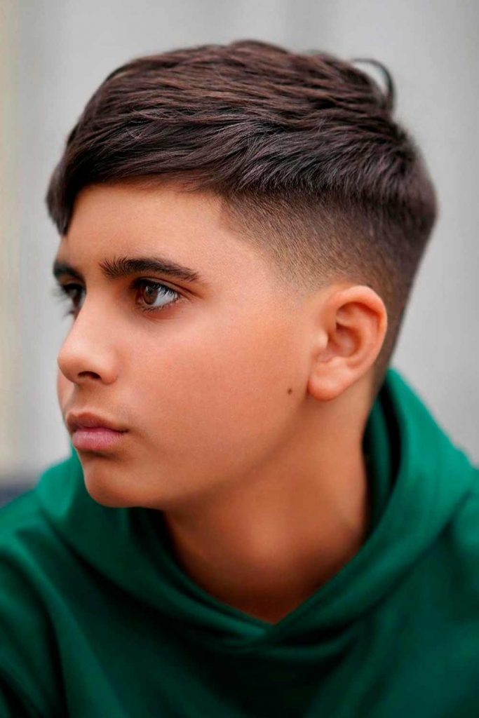 Short Sides, Long Top Boy Hairstyles #boyshaircuts #boyshairstyles #haircutsforboys #hairstylesforboys
