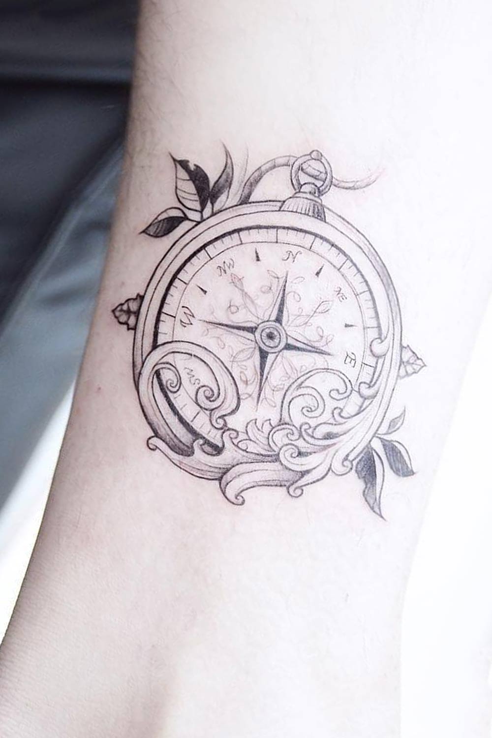 Compass Tattoo - Temu