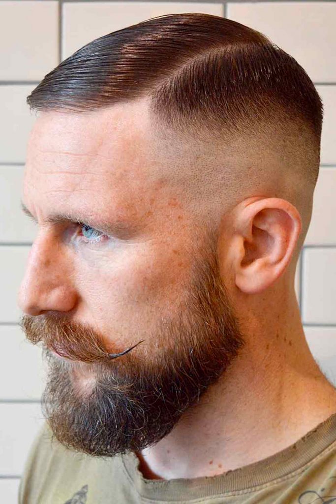 Skin Fade Haircut #fadehaircut #highfade #combover #fade