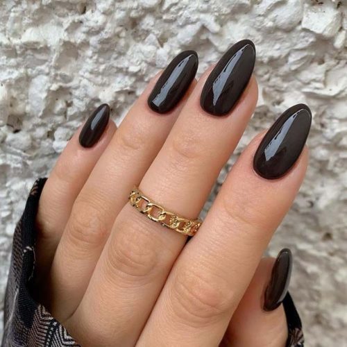 Black Nails For Fall