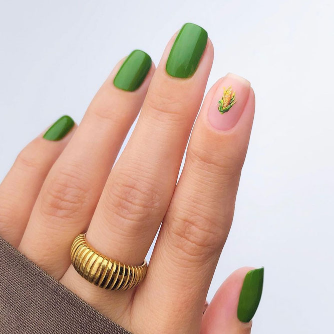 Cactus Green Nail Polish